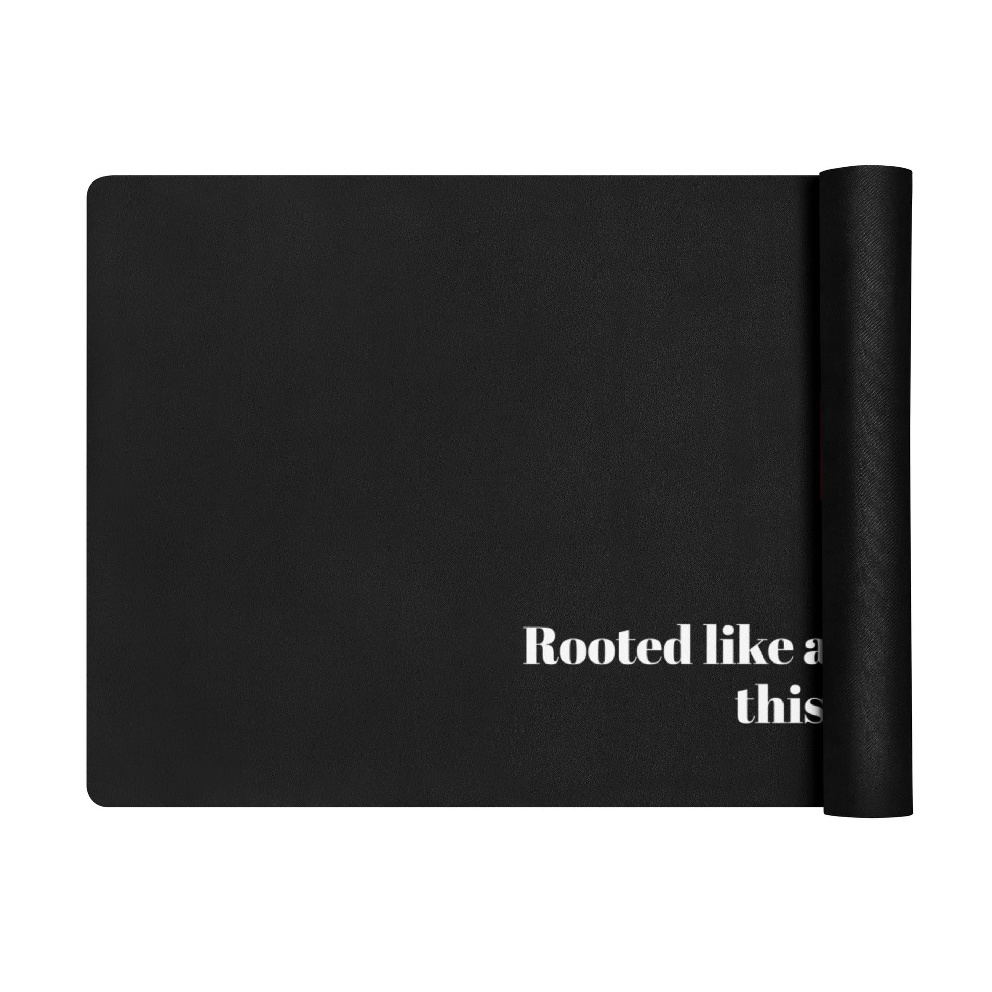 Verses of Life Yoga Mat – “Rooted Like a Tree” image 3