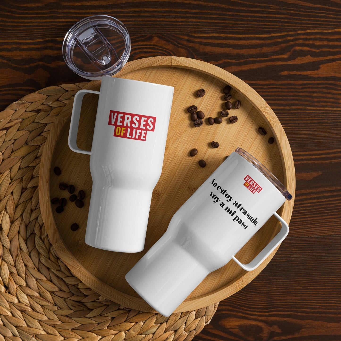 “No estoy atrasado, voy a mi paso” – Taza image 3