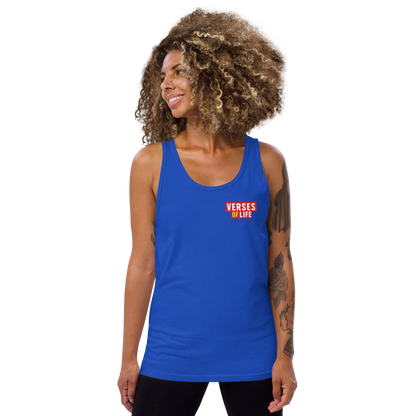 Verses of Life Classic Unisex Tank – “I Lift Myself Daily” (Dark Color Edition) image 16