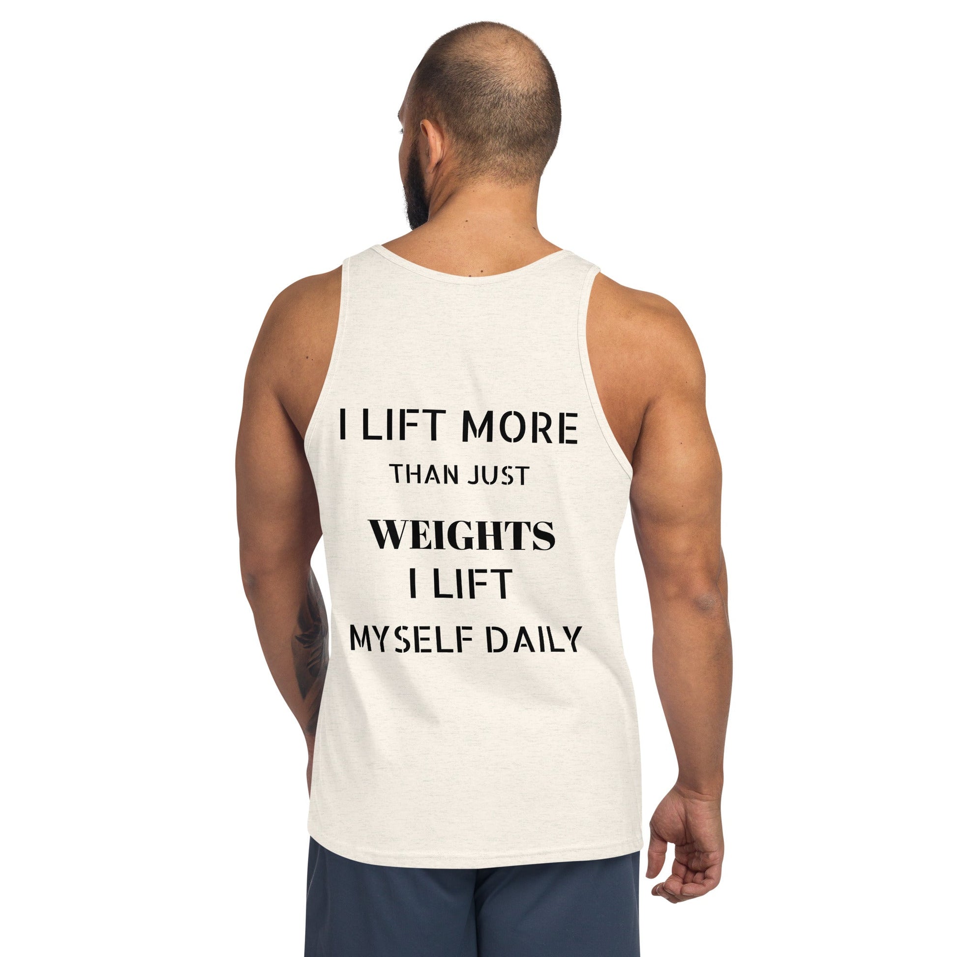 Verses of Life Classic Tank – “I Lift Myself Daily” (Light Color Edition) image 10