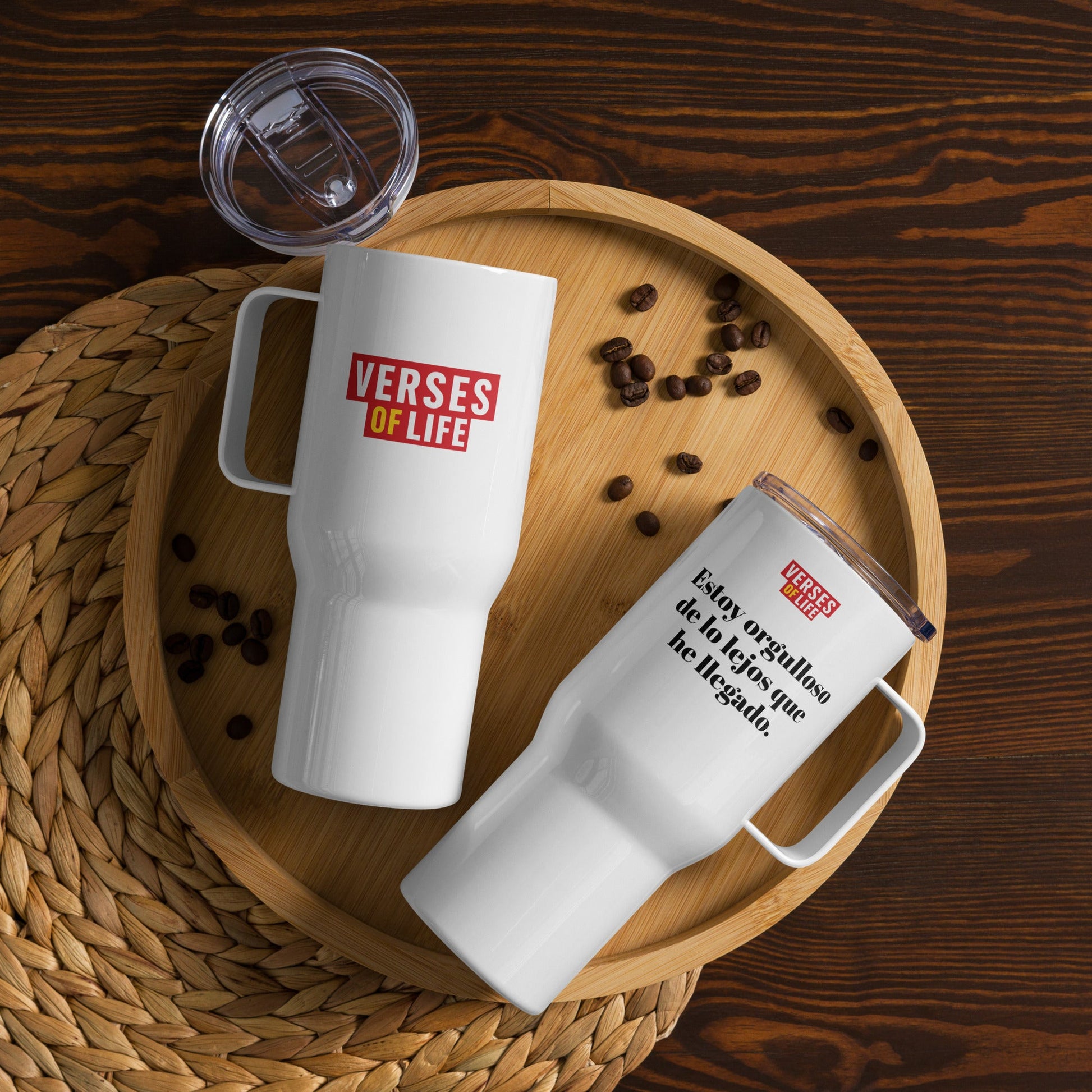 “Estoy orgulloso de lo lejos que he llegado.” – Taza image 3