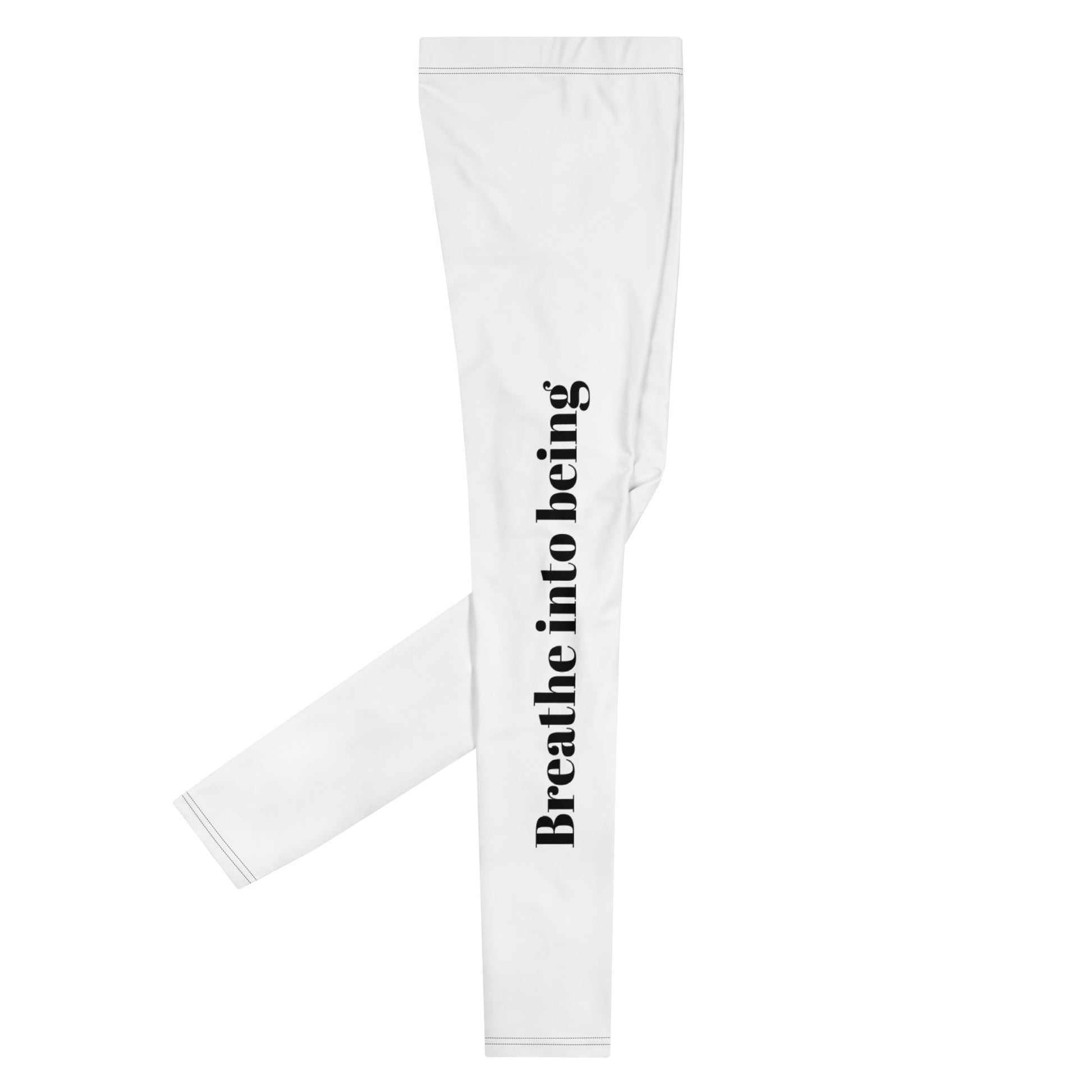 Verses of Life Men’s Leggings – “Breathe Into Being" image 4
