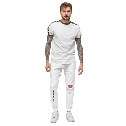 Verses of Life Unisex Fleece Sweatpants – “I came for me” (Light Color Edition) image 9
