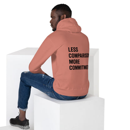 Unisex Hoodie Less comparison. More commitment. light image 1