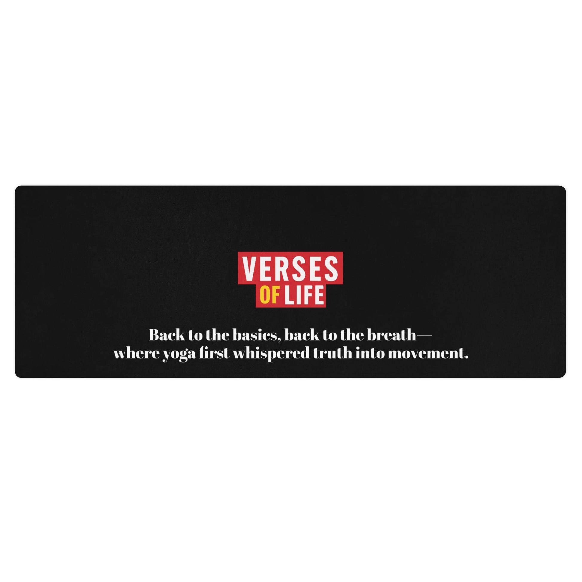 Verses of Life Yoga Mat – “Back to the Breath” image 2
