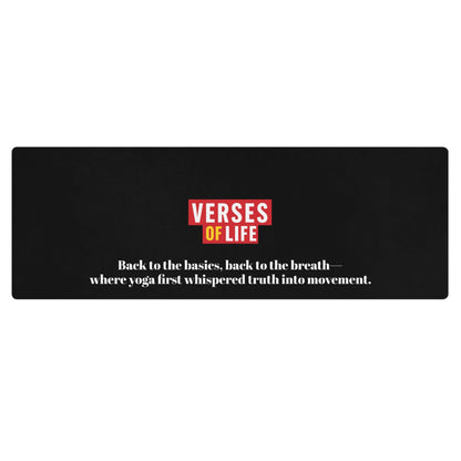 Verses of Life Yoga Mat – “Back to the Breath” image 2