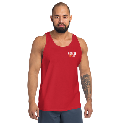 Verses of Life Classic Tank – “Seek Progress Not Perfection” (Dark Color Edition) image 15