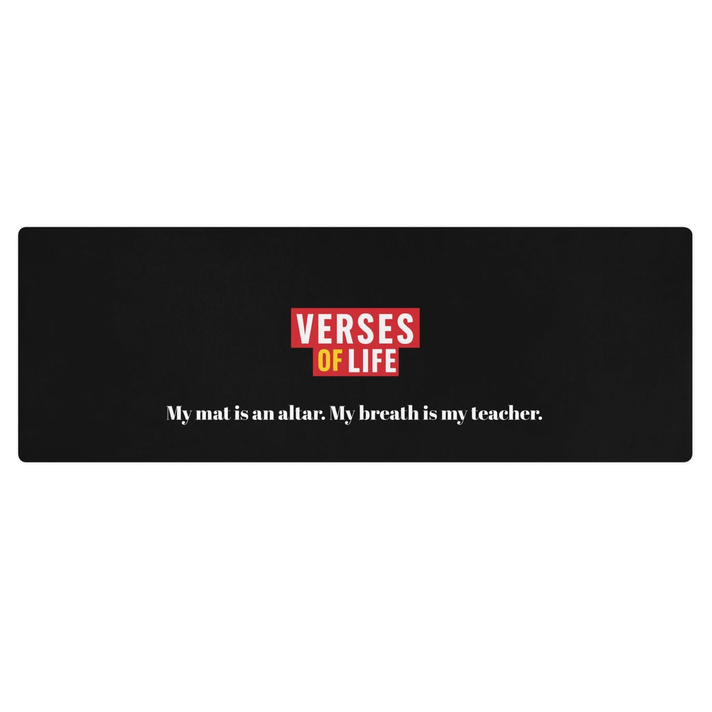 Verses of Life Yoga Mat – “My Mat Is an Altar” image 2