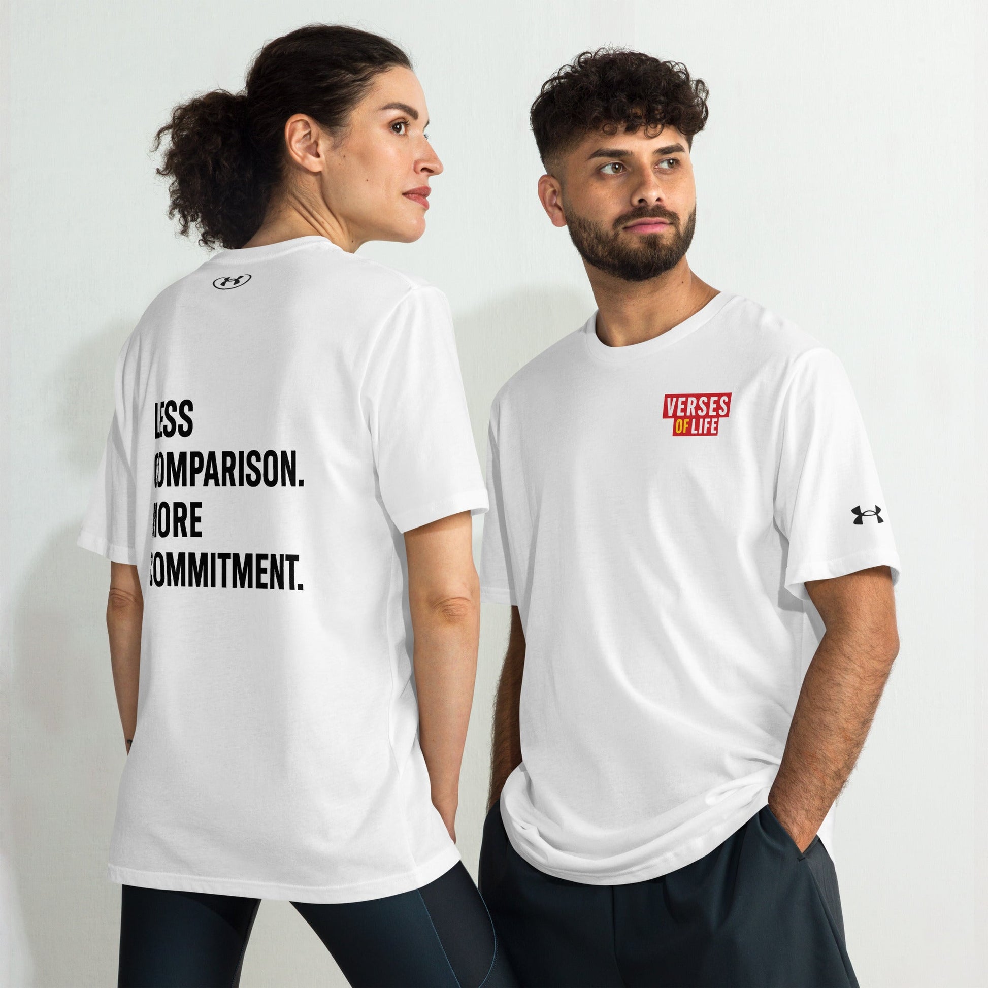 Less comparison. More commitment. light - White, S image