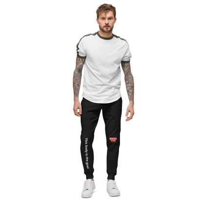Verses of Life Fleece Sweatpants – “This Body Is the Goal” (Dark Color Edition) image 0