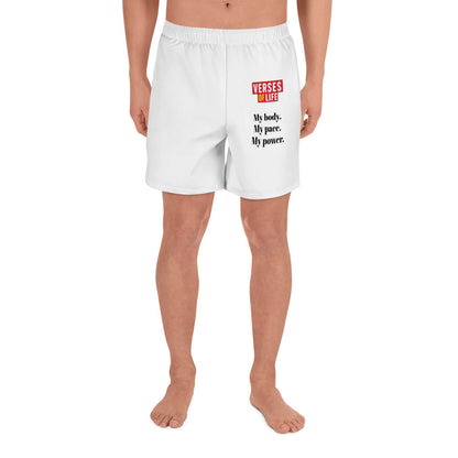 Verses of Life Athletic Shorts – “My Body. My Pace. My Power.” - 5XL image