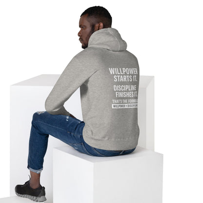 Unisex Hoodie - 2XL, Carbon Grey image