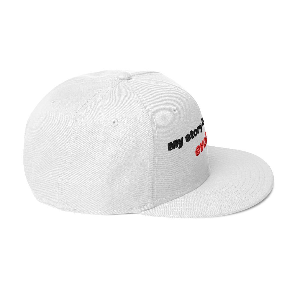 My Story Isn’t Over – It’s Evolving – Verses of Life Snapback image 11