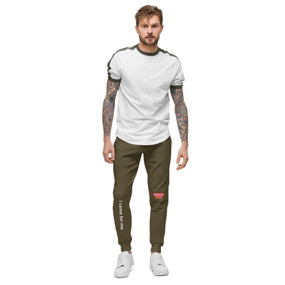 Verses of Life Unisex Fleece Sweatpants – “I came for me” (Dark Color Edition) image 21