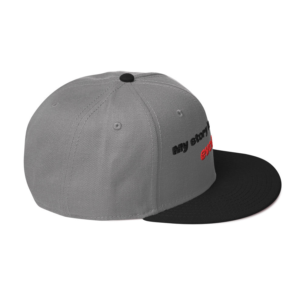 My Story Isn’t Over – It’s Evolving – Verses of Life Snapback image 7