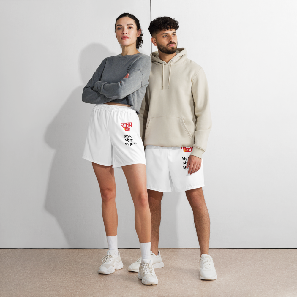 Verses of Life Athletic Shorts – “My Body. My Pace. My Power.” image 4