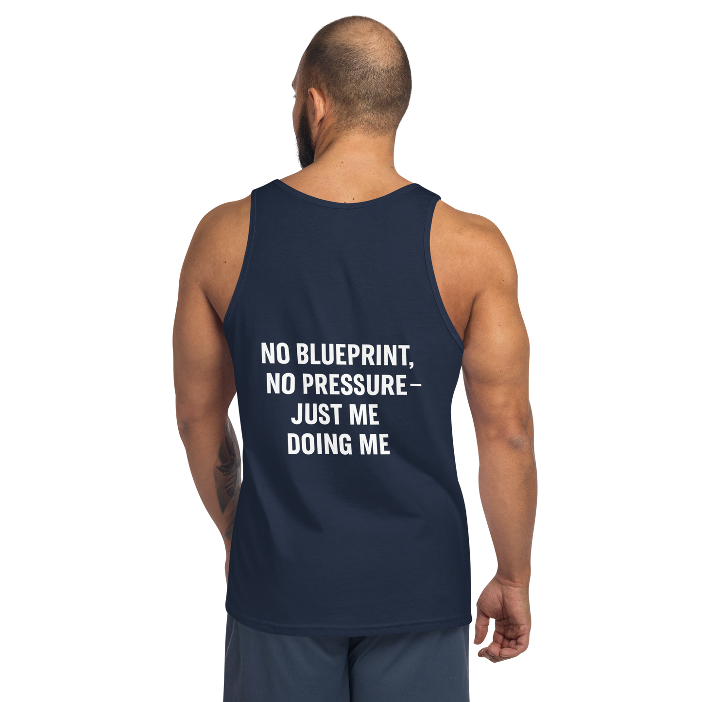 Verses of Life Classic Unisex Tank – “I Lift Myself Daily” (Dark Color Edition) image 19