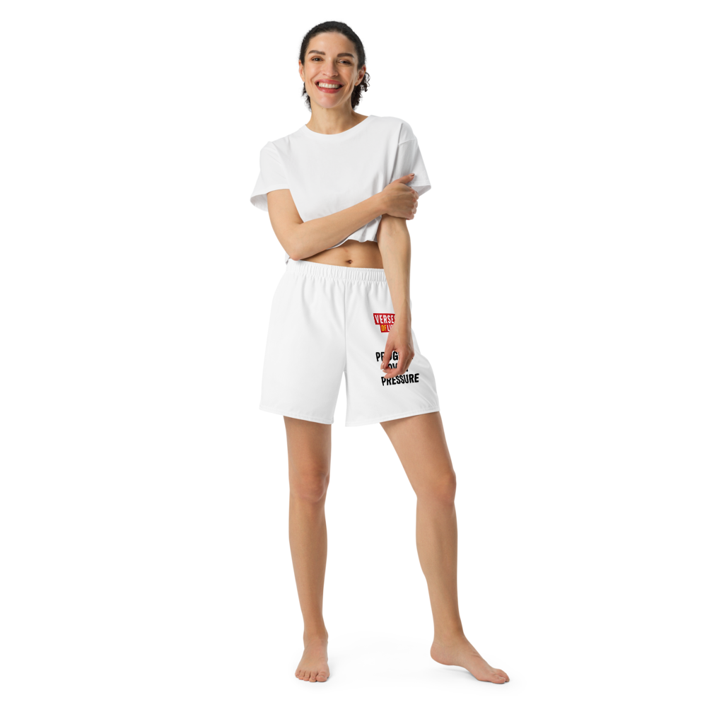 Verses of Life Athletic Shorts – Progress Over Pressure image 4