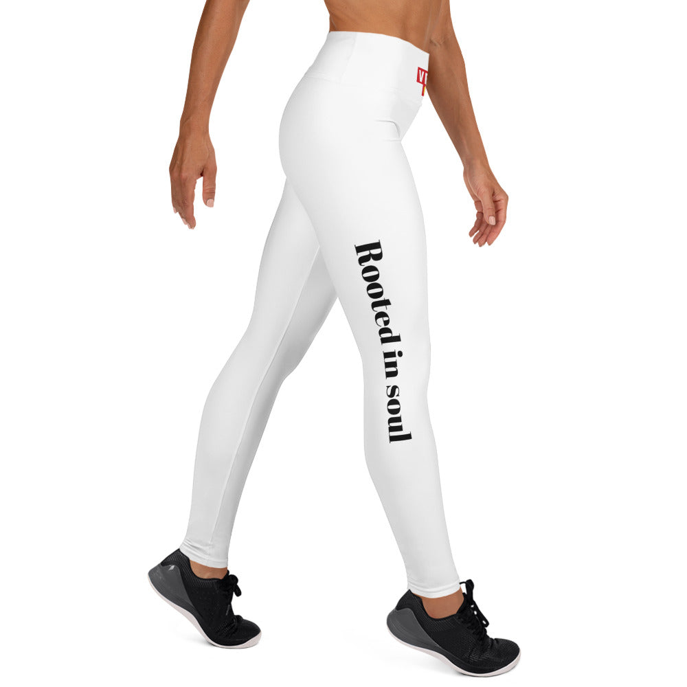 Verses of Life Yoga Leggings – “Rooted in Soul” - XS image