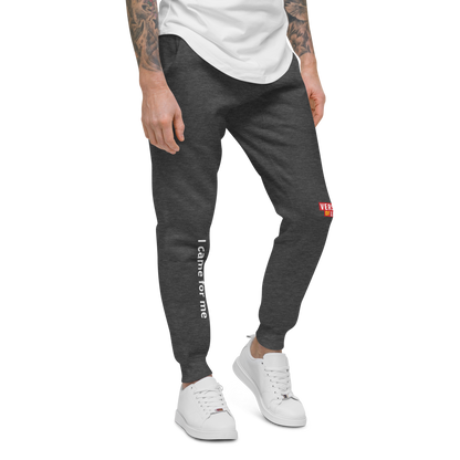 Verses of Life Unisex Fleece Sweatpants – “I came for me” (Dark Color Edition) image 7