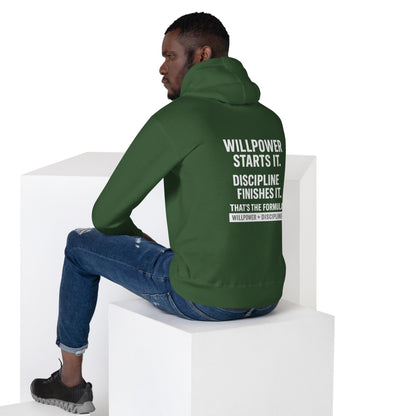 Unisex Hoodie - M, Forest Green image