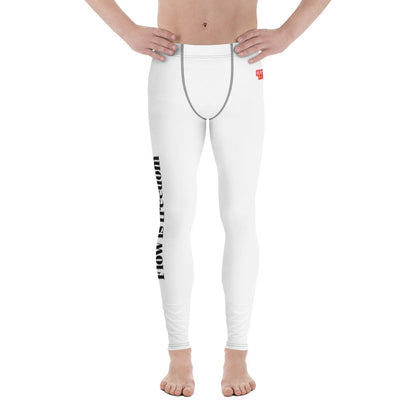 Verses of Life Men’s Leggings – “Flow is Freedom” - XS image