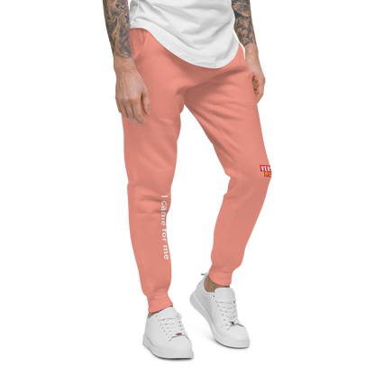 Verses of Life Unisex Fleece Sweatpants – “I came for me” (Dark Color Edition) image 9