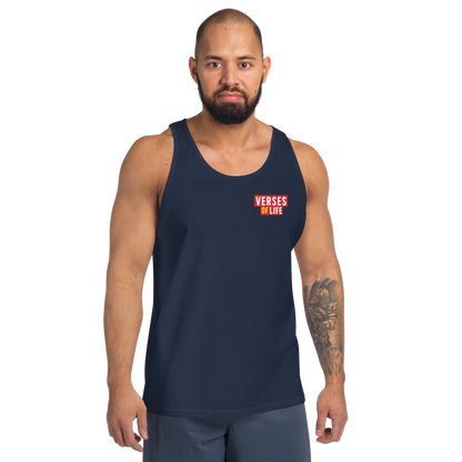 Verses of Life Classic Tank – “Seek Progress Not Perfection” (Dark Color Edition) image 19