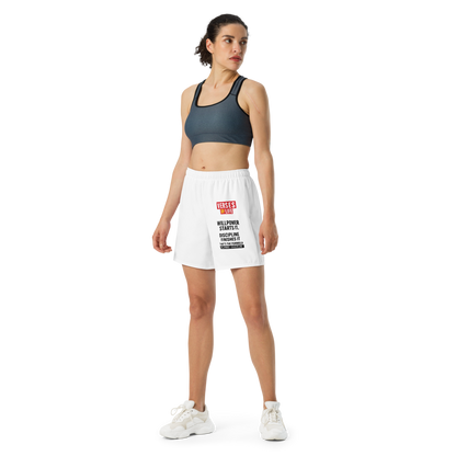 Verses of Life Athletic Shorts – Willpower + Discipline image 4