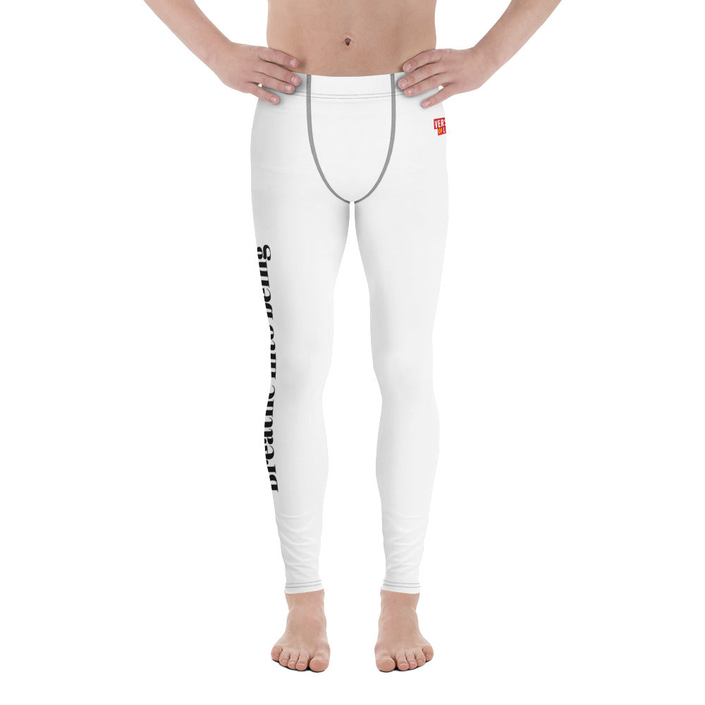 Verses of Life Men’s Leggings – “Breathe Into Being" - M image
