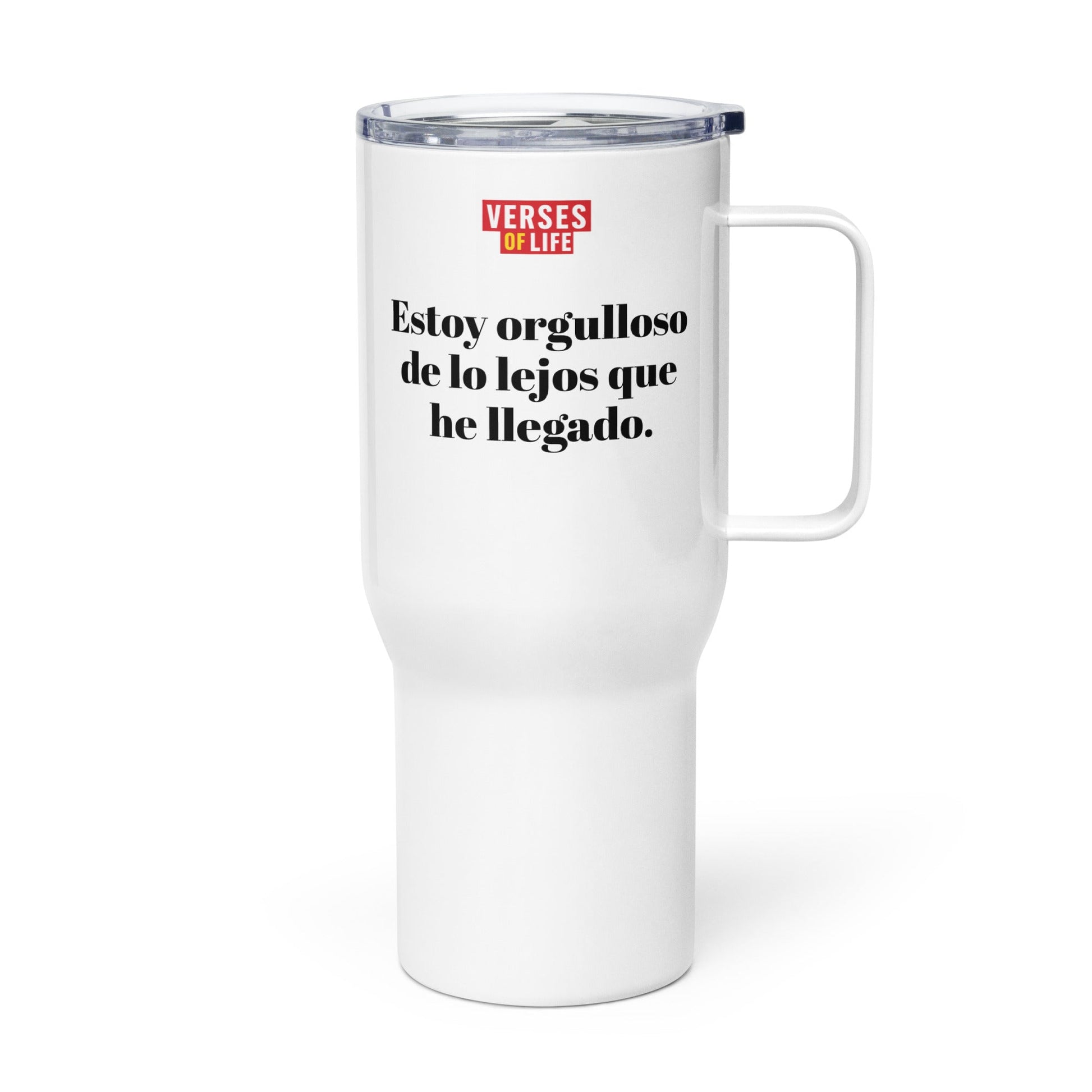 “Estoy orgulloso de lo lejos que he llegado.” – Taza image 1
