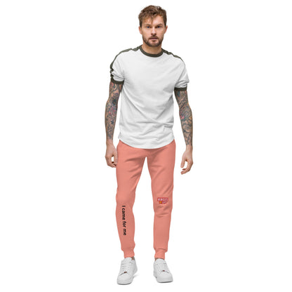 Verses of Life Unisex Fleece Sweatpants – “I came for me” (Light Color Edition) image 11