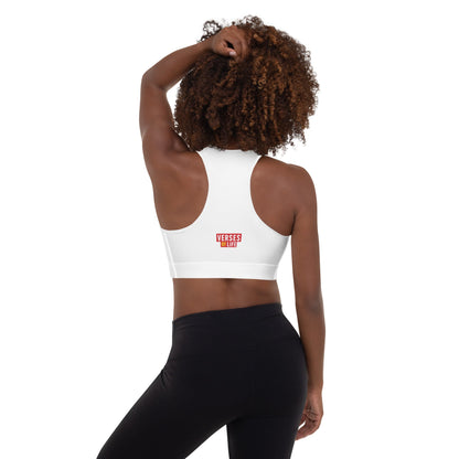 Verses of Life Sports Bra – “Breathe into Being” image 3