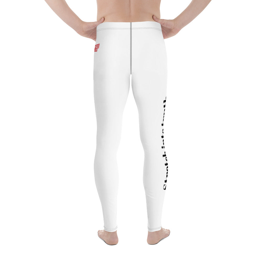 Verses of Life Men’s Leggings – “Stretch into Truth” image 3