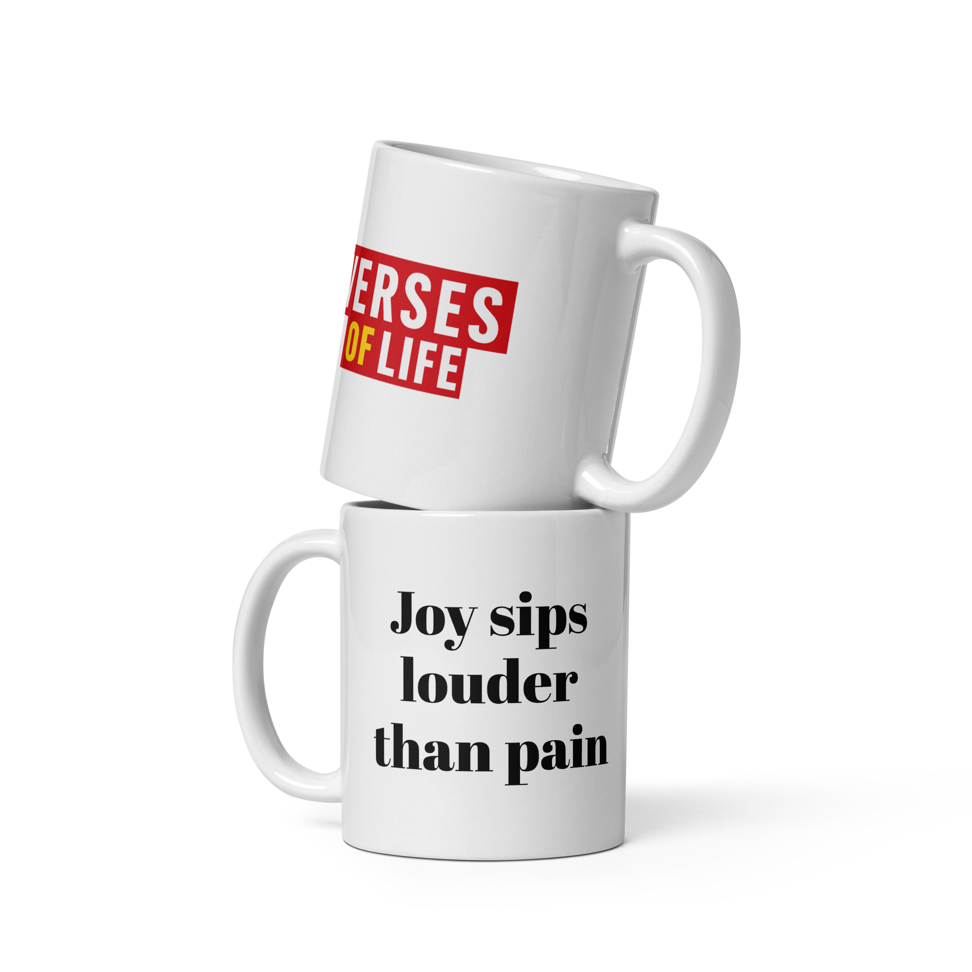 “Joy Sips Louder Than Pain” Mug image 0