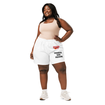 Verses of Life Athletic Shorts – Progress Over Pressure image 3