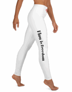 Verses of Life Yoga Leggings – “Flow is freedom”