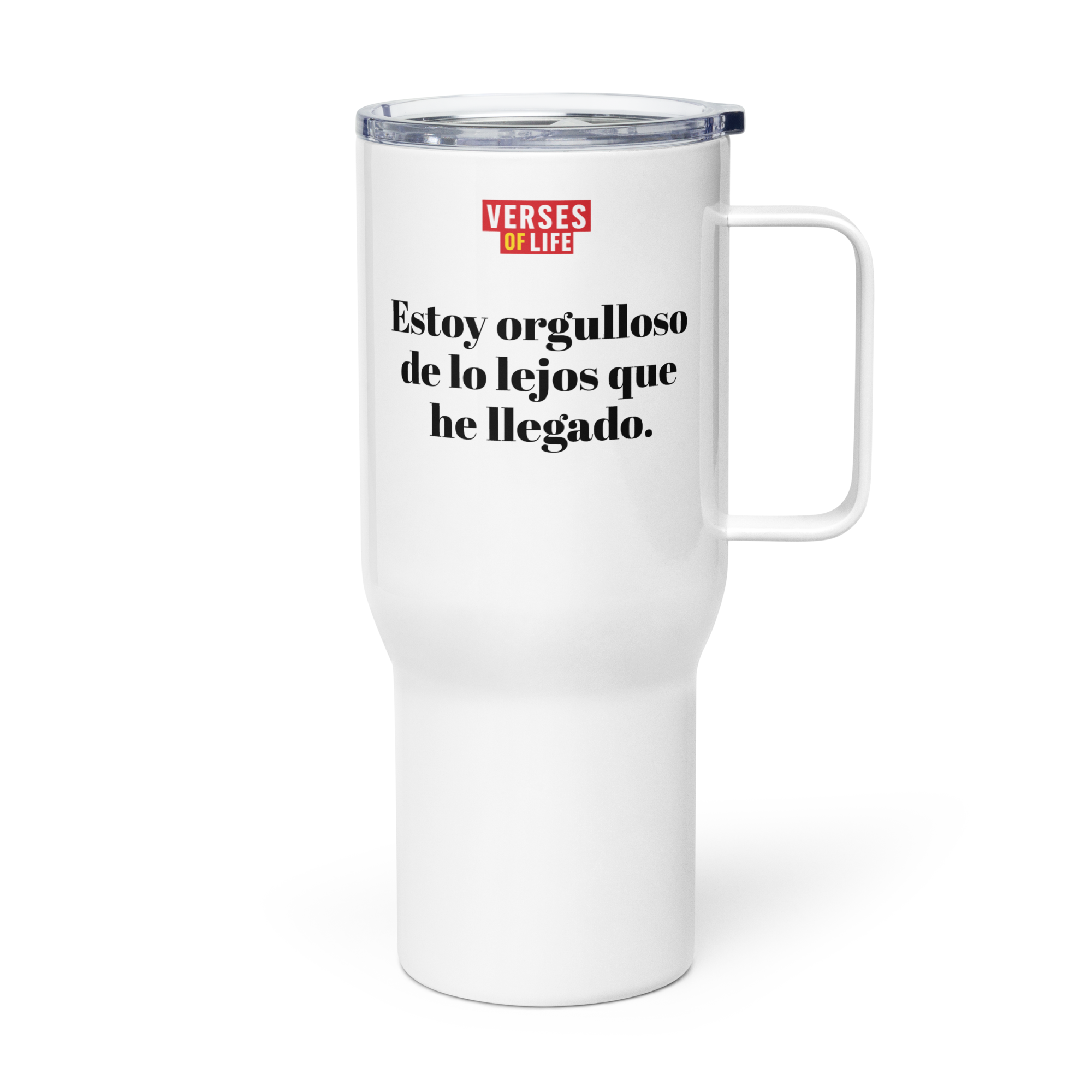 “Estoy orgulloso de lo lejos que he llegado.” – Taza - Image 2