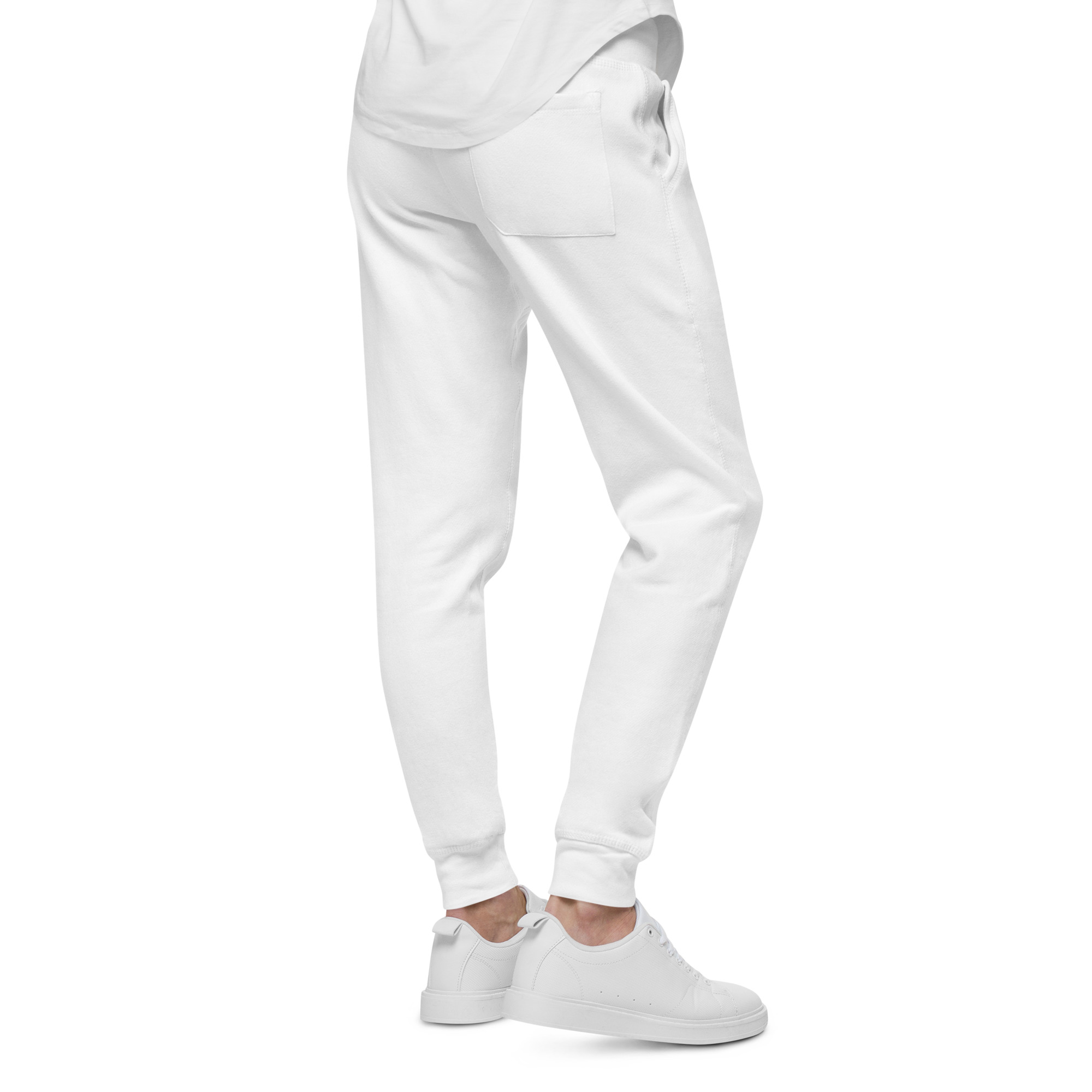 Verses of Life Unisex Fleece Sweatpants – “I came for me” (Light Color Edition) - Image 2