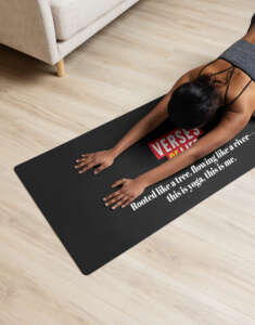 Verses of Life Yoga Mat – “Rooted Like a Tree”