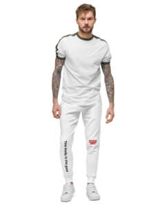 Verses of Life Fleece Sweatpants – “This Body Is the Goal” (Light Color Edition)