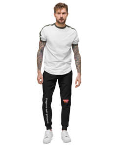 Verses of Life Fleece Sweatpants – “Progress Over Pressure” (Dark Color Edition)
